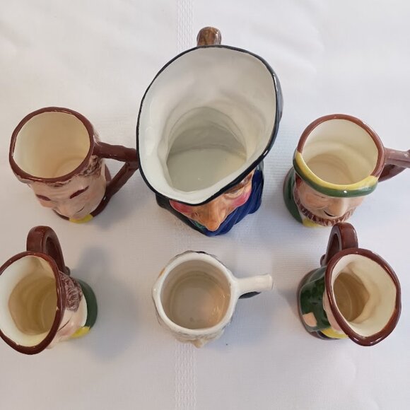 Vintage Thorley Bone China England "Jock" and 5 other Miniature Mug Collection - Picture 2 of 7